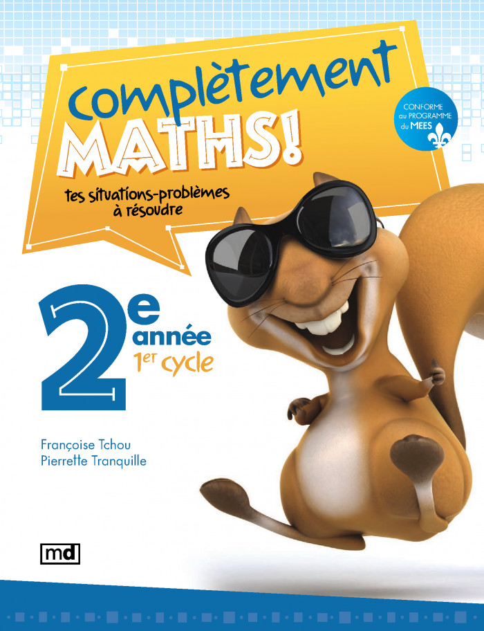 Couverture de Complètement maths!, 2e année