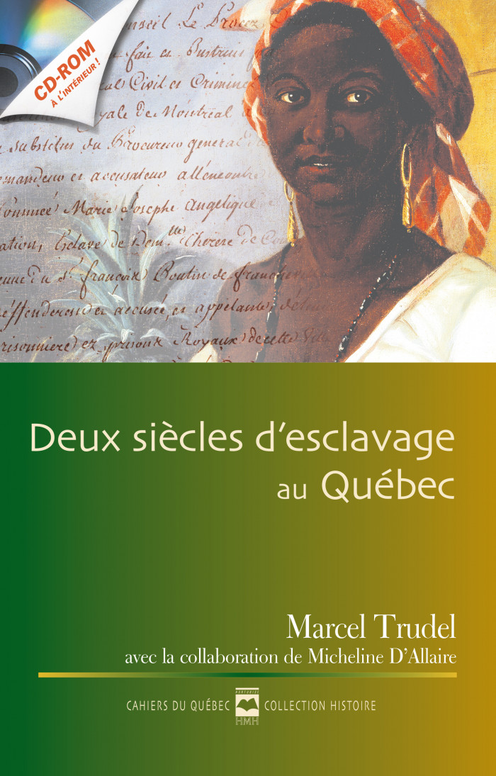 Couverture de Deux siècles d'esclavage au Québec
