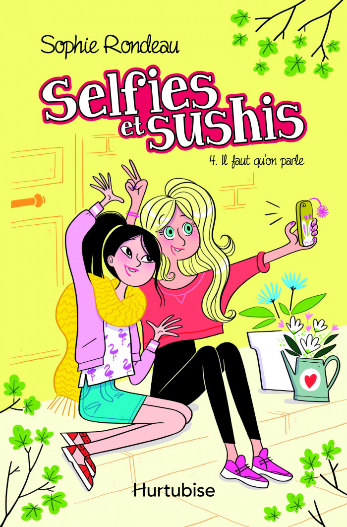 Couverture de Selfies et sushis - Tome 4