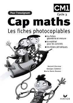 Couverture de Cap Maths - Matériel photocopiable, CM1