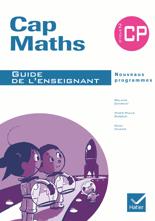 Couverture de Cap Maths - Guide de l'enseignant, CP