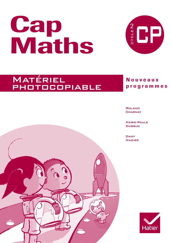 Couverture de Cap Maths - Matériel photocopiable, CP