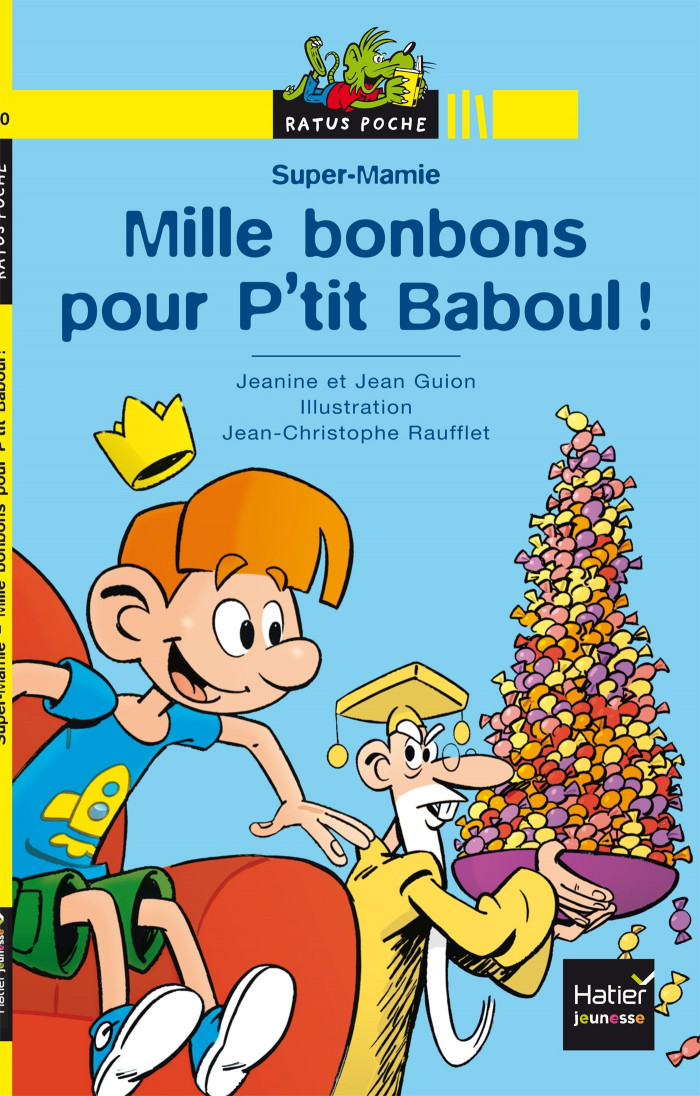 Couverture de Mille bonbons pour P'tit Baboul! - J-80