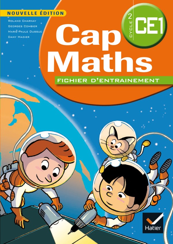 Couverture de Cap Maths CE1 - Fichier d'entrainement, Cahier de géométrie et Dico Maths