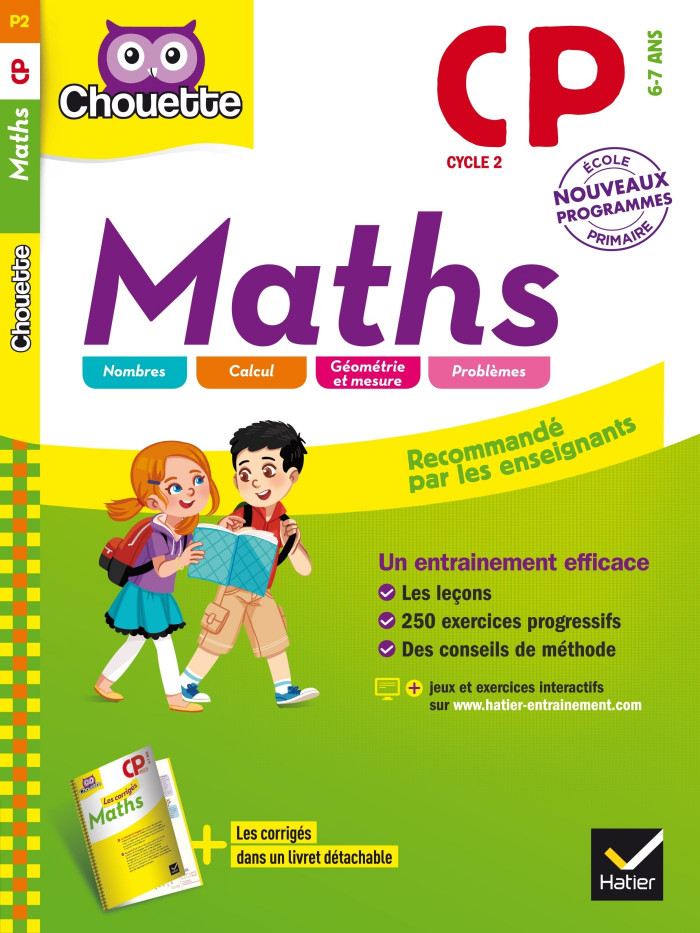 Couverture de Chouette : Maths, CP (6-7 ans)