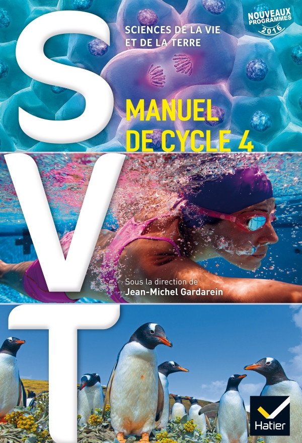 Couverture de SVT - Manuel de l'élève, Cycle 4