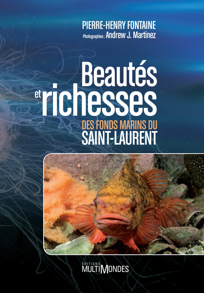 Couverture de Beautés et richesses des fonds marins du Saint-Laurent