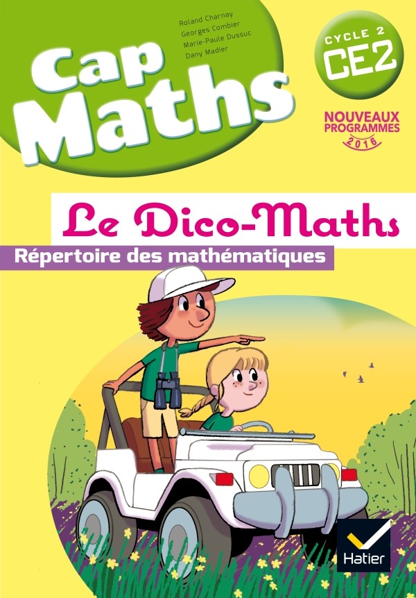 Couverture de Cap Maths - Le Dico-Maths, CE2 (pack de 5 exemplaires)