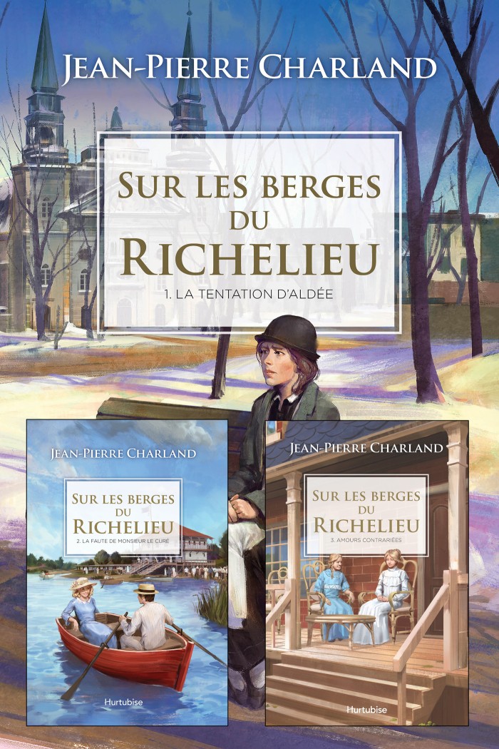 Couverture de Sur les berges du Richelieu (coffret)