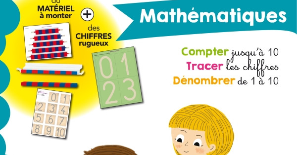 Montessori Langage - Mathématiques, 3-4 ans - Distribution HMH