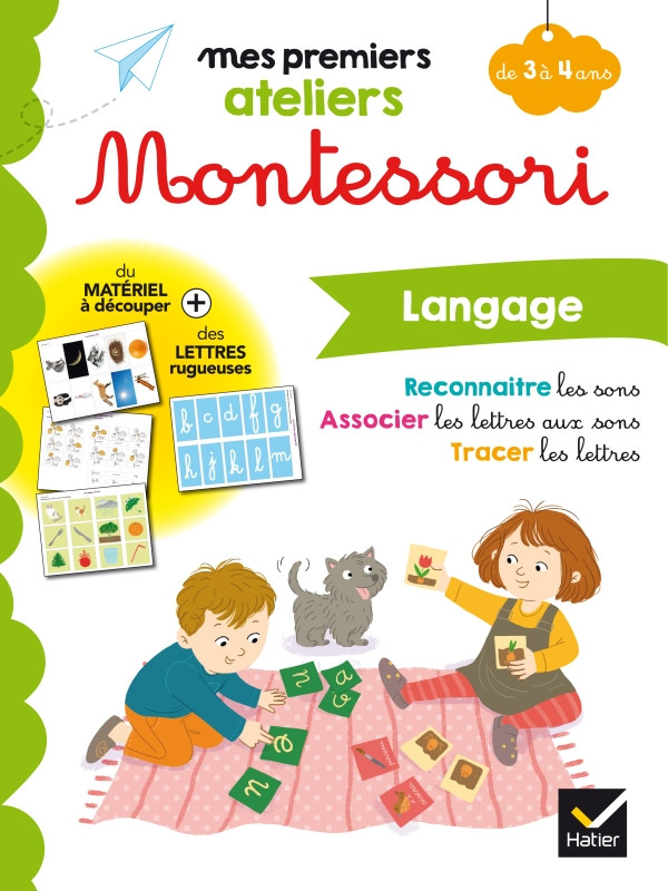 Montessori Langage - Mathématiques, 3-4 ans - Distribution HMH