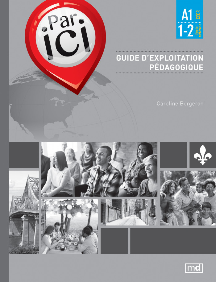 Couverture de Par ici - Guide d'exploitation pédagogique, Niveau A1 / 1-2