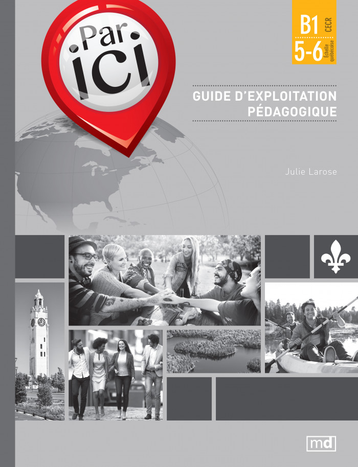 Couverture de Par ici - Guide d'exploitation pédagogique, Niveau B1 / 5-6