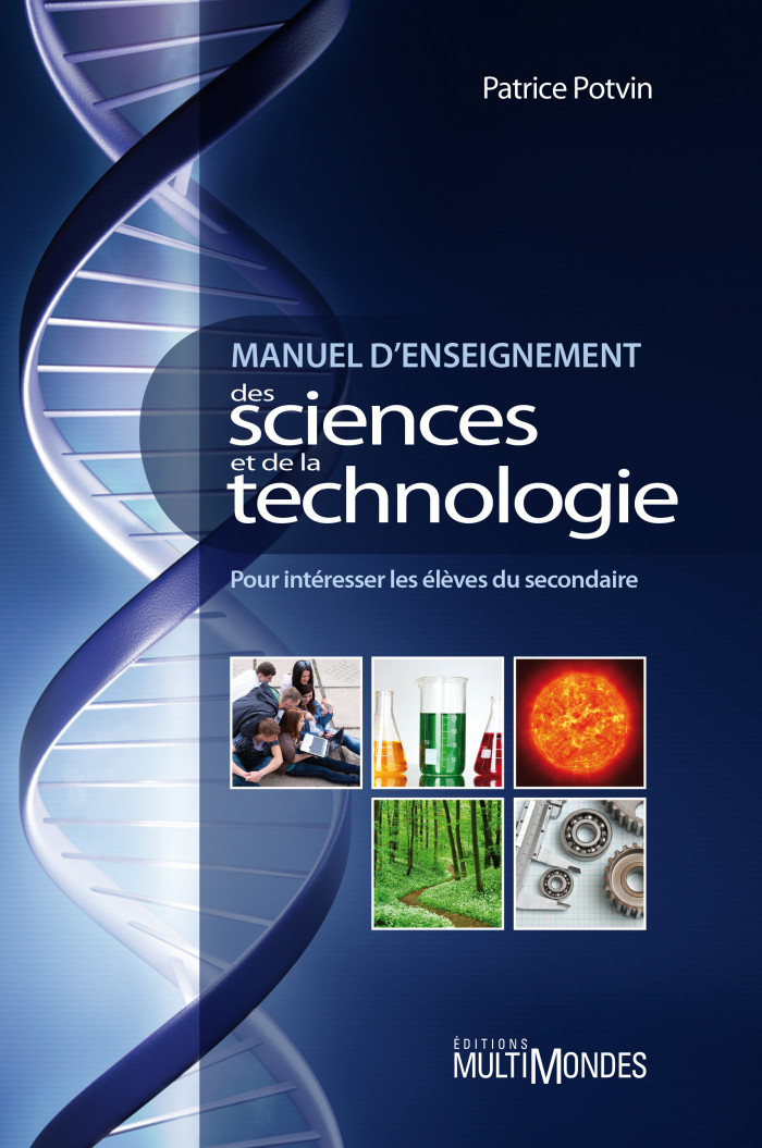 Couverture de Manuel d’enseignement des sciences et de la technologie