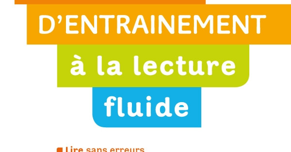Ribambelle - Lecture CE1 - Livret d'entraînement à la lecture fluide