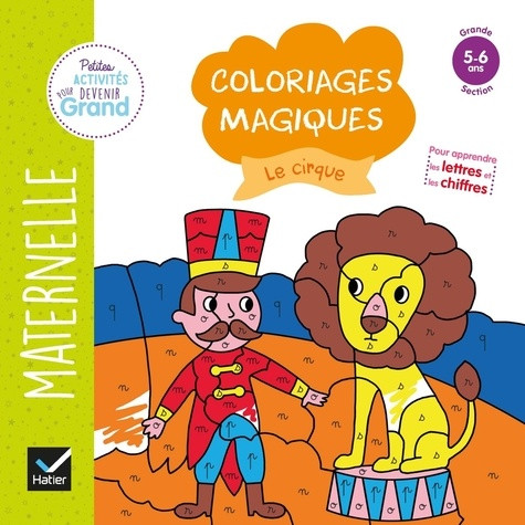 Couverture de Coloriages magiques - Le Cirque