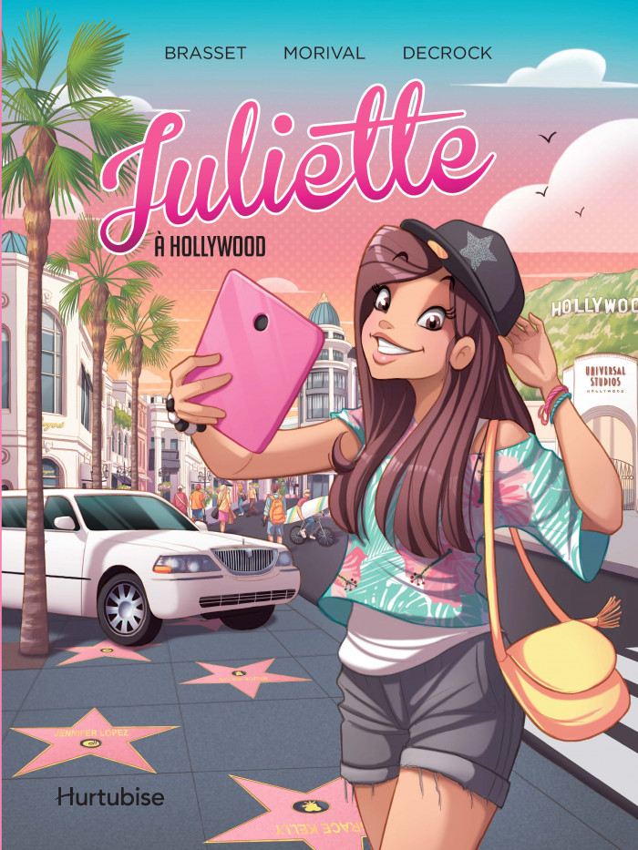 Couverture de Juliette à Hollywood - La BD