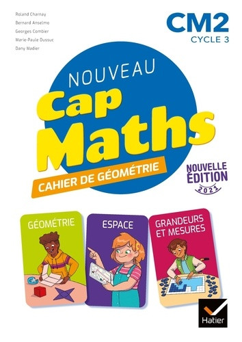 Couverture de Cap Maths - Cahier de Géométrie, CM2