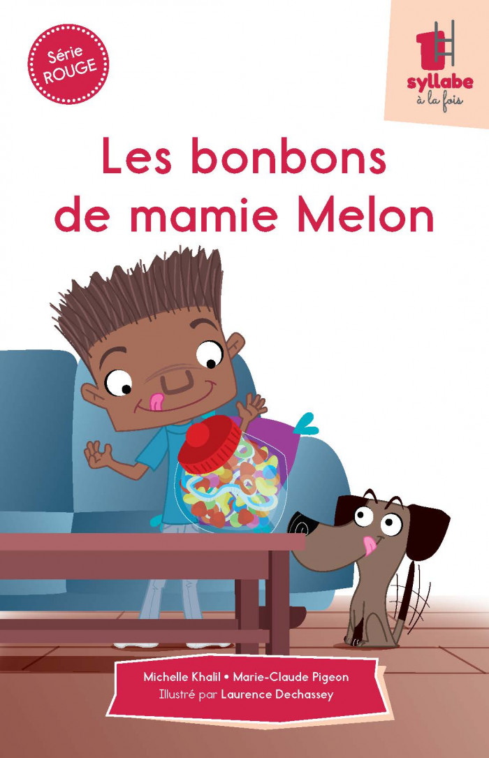 Couverture de Les bonbons de mamie Melon - Série rouge