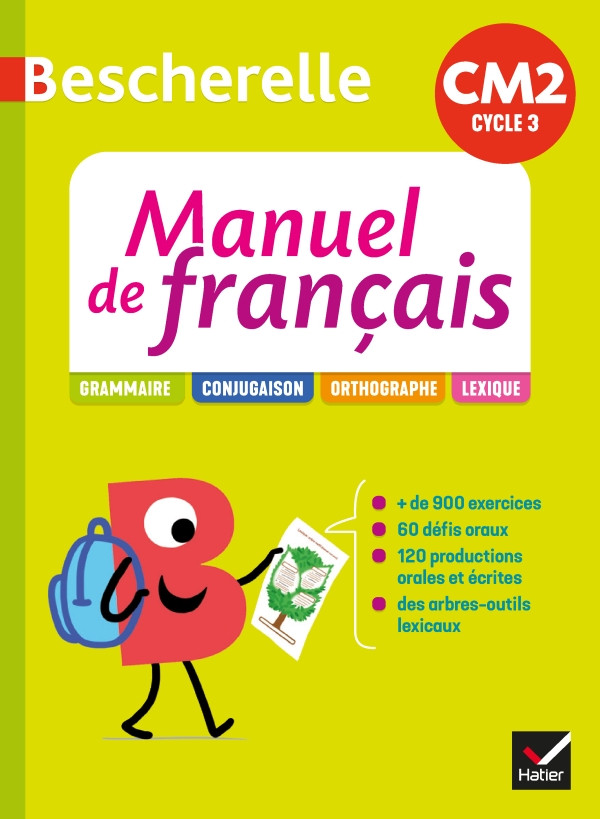 Couverture de Bescherelle - Manuel de français, CM2