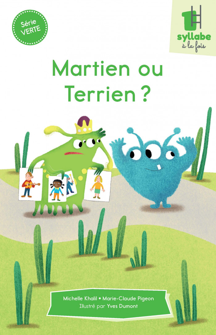 Couverture de Martien ou Terrien? - Série verte