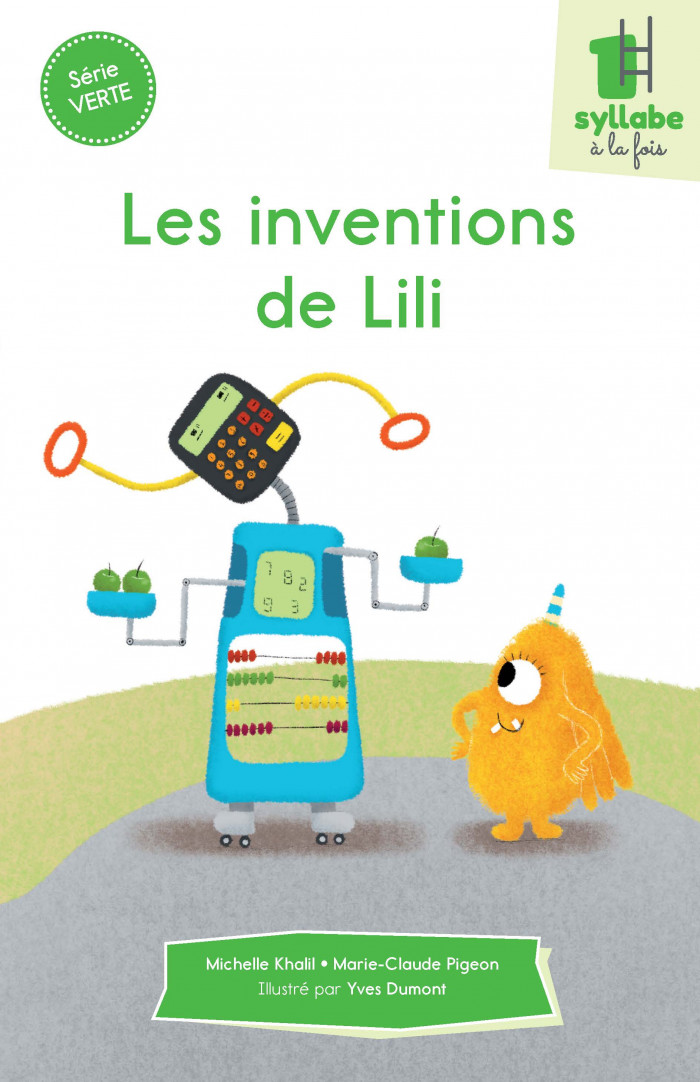 Couverture de Les inventions de Lili - Série verte