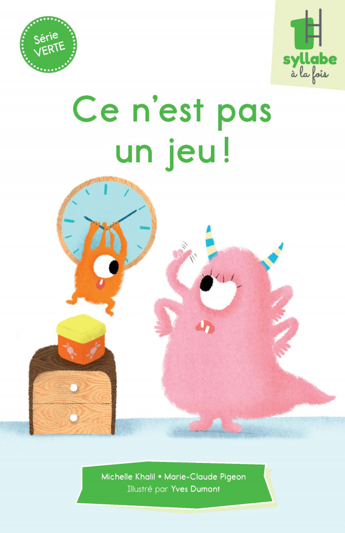 Couverture de Ce n'est pas un jeu! - Série verte