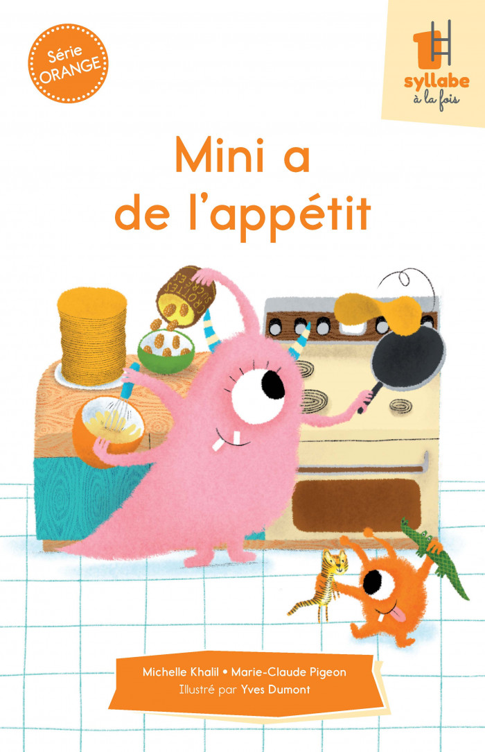 Couverture de Mini a de l'appétit - Série orange