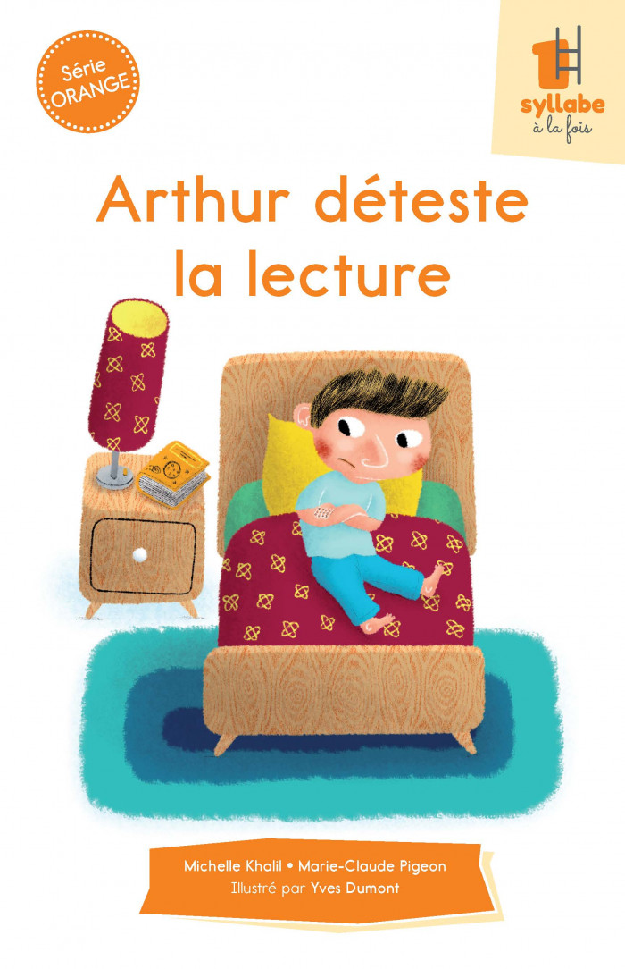 Couverture de Arthur déteste la lecture - Série orange