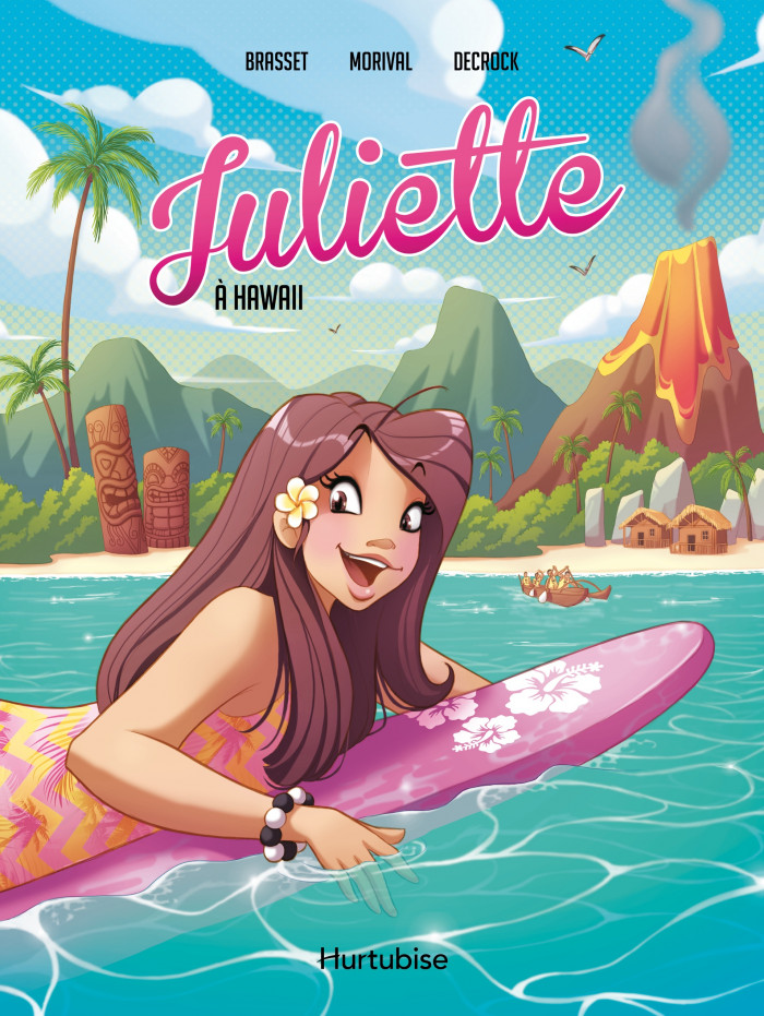 Couverture de Juliette à Hawaii - La BD