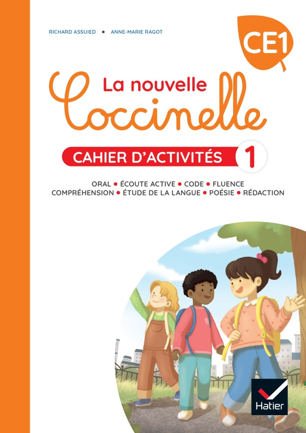 Couverture de La Nouvelle Coccinelle : Cahier d'activités 1 - Lecture, CE1