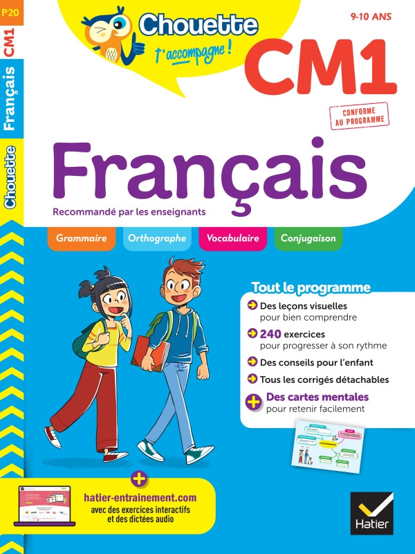 Couverture de Chouette : Français, CM1