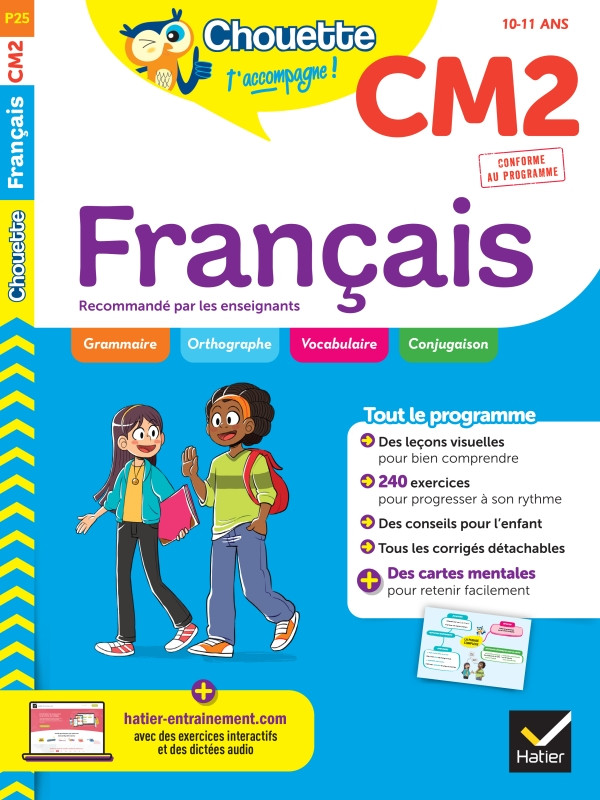 Couverture de Chouette : Français, CM2