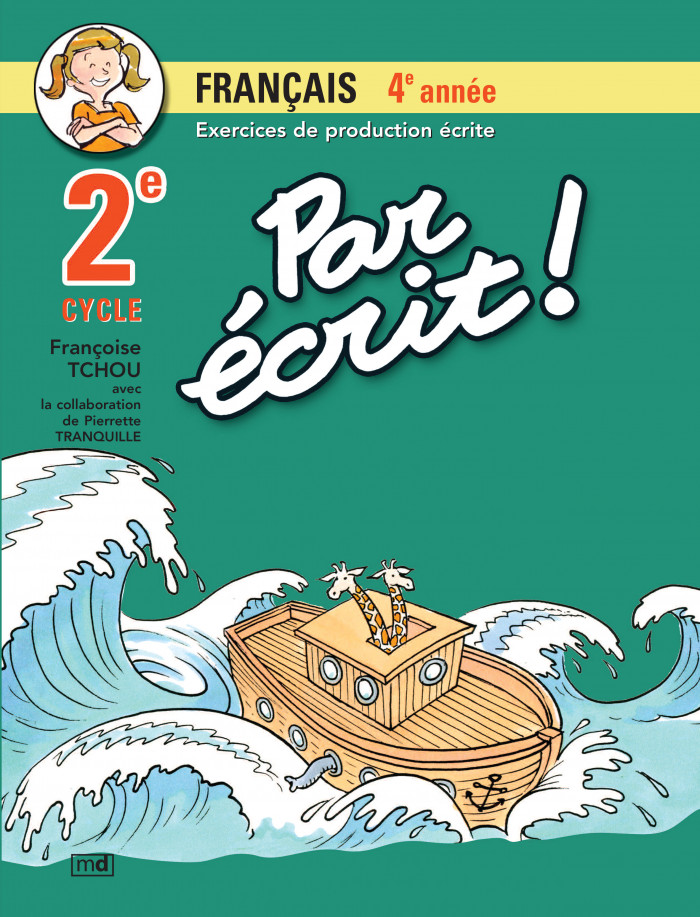 Couverture de Par écrit! - Français, 4e année