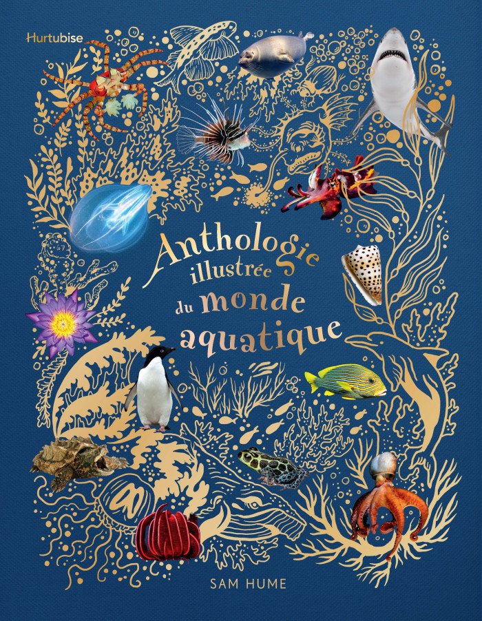 Couverture de Anthologie illustrée du monde aquatique
