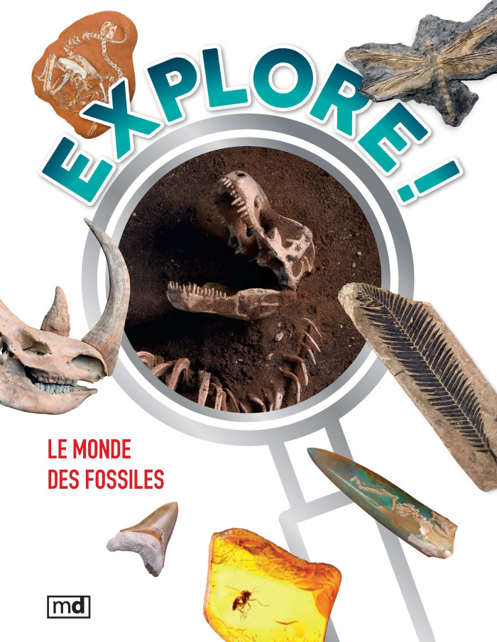 Couverture de Explore! Le monde des fossiles
