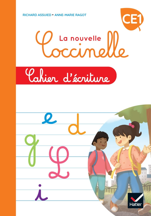 Couverture de La Nouvelle Coccinelle : Cahier d'écriture - Français, CE1