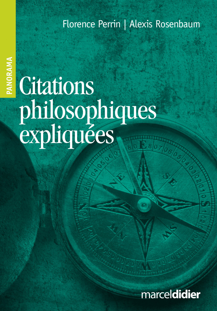 Couverture de Panorama - Citations philosophiques expliquées