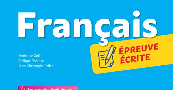 Français - CRPE 2023 - Épreuve écrite d'admissibilité - Distribution HMH