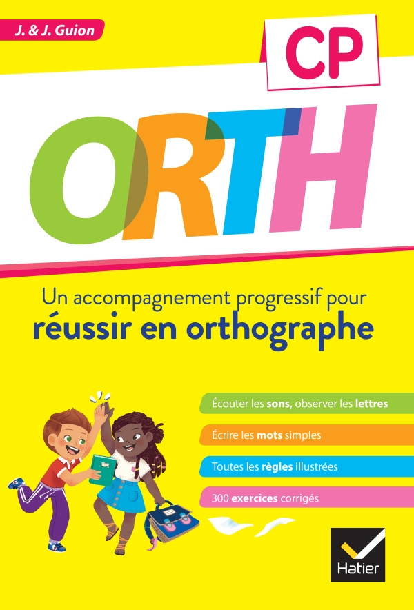 Couverture de ORTH : Réussir en orthographe, CP