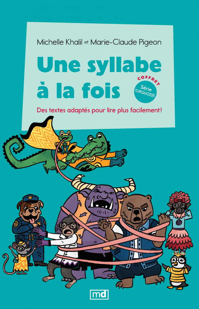 Une syllabe à la fois - Coffret série turquoise - Éditions MD