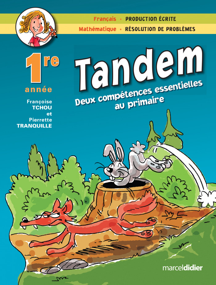 Couverture de Tandem - Français et mathématique, 1re année