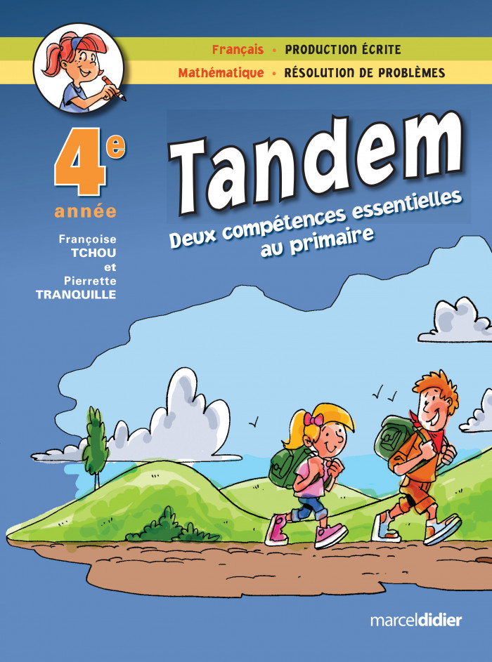 Couverture de Tandem - Français et mathématique, 4e année