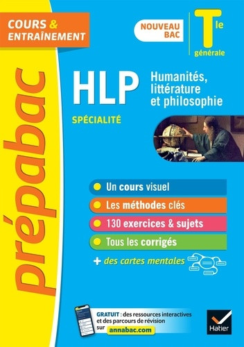 Couverture de Prépabac - HLP, Tle générale (spécialité) - Bac 2023