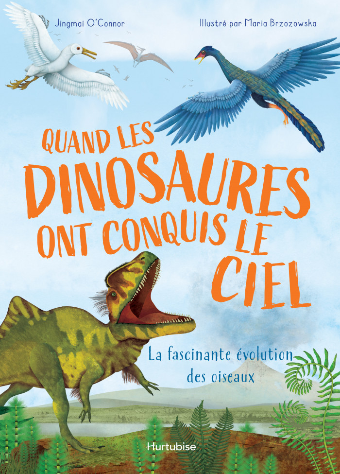 Couverture de Quand les dinosaures ont conquis le ciel