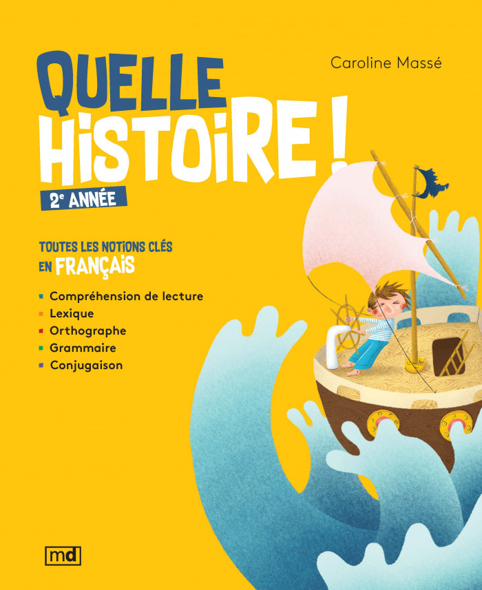 Couverture de Quelle histoire! 2e année