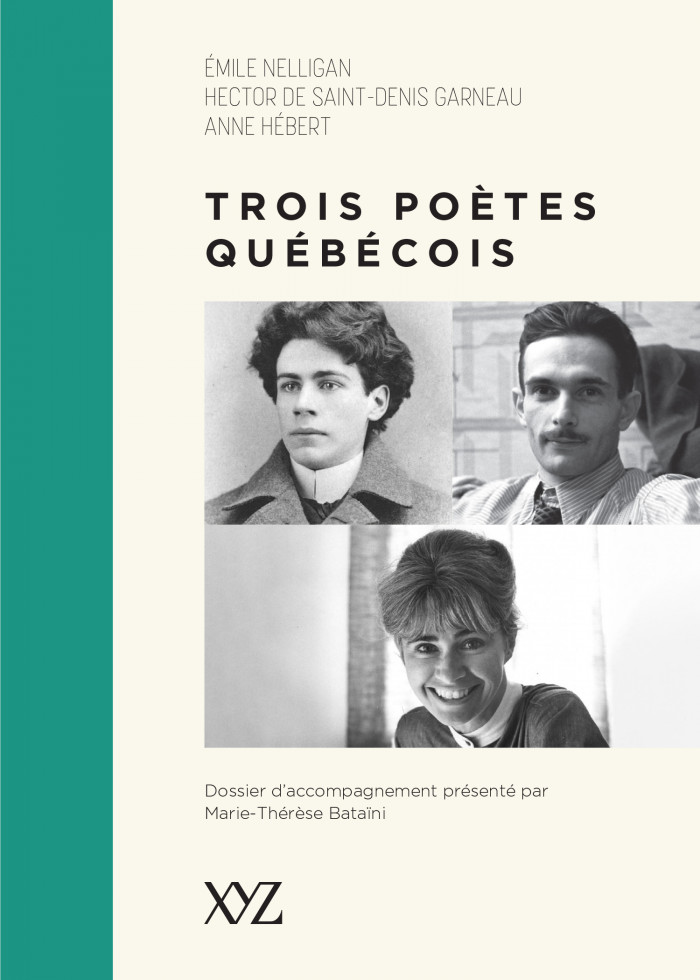 Couverture de Trois poètes québécois (nouvelle édition)