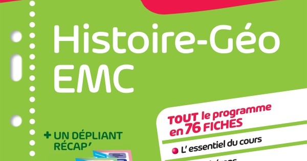 Fiches brevet : Histoire - Géographie - EMC, 3e, Brevet 2023