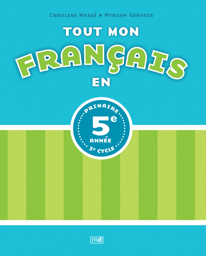 Couverture de Tout mon français en 5e année