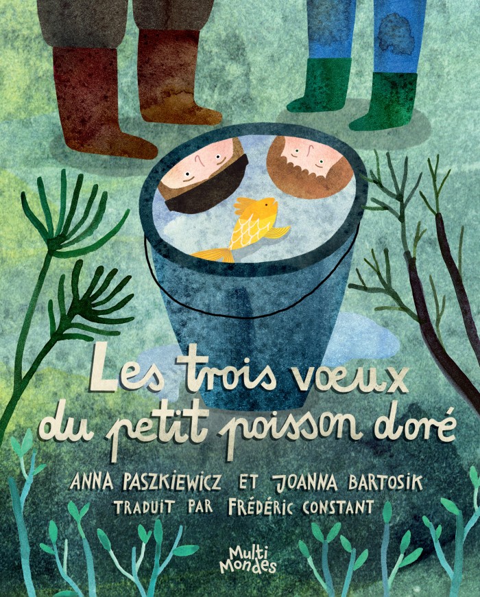 Couverture de Les trois vœux du petit poisson doré
